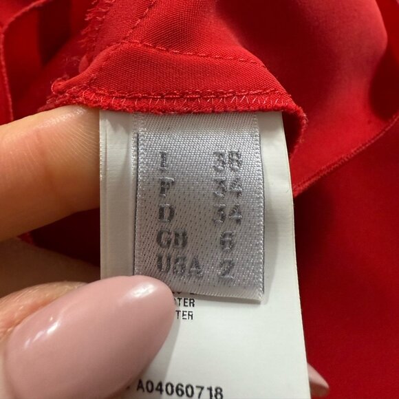 Love Moschino Elegant Red Sleeveless Midi Dress - Picture 5 of 14